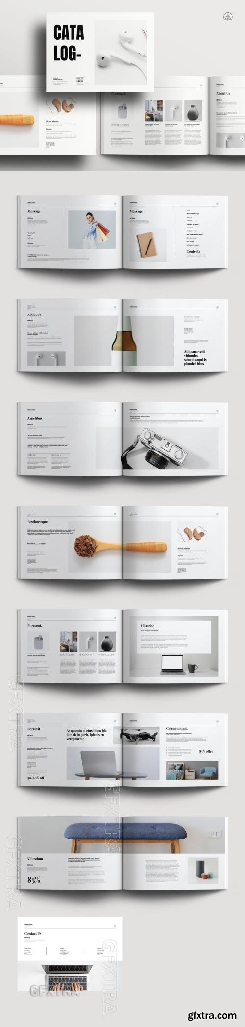Catalog Brochure Landscape Template 717902540 Catalog Brochure Landscape Template 717902540