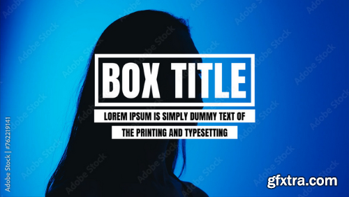 Box Title for Premiere Pro