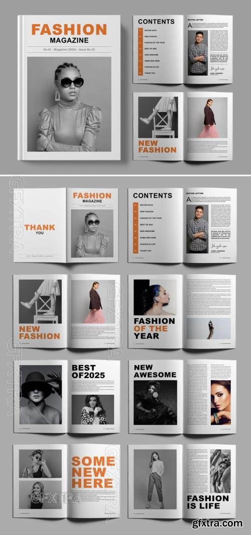Fashion Magazine Template 718545708 Fashion Magazine Template 718545708