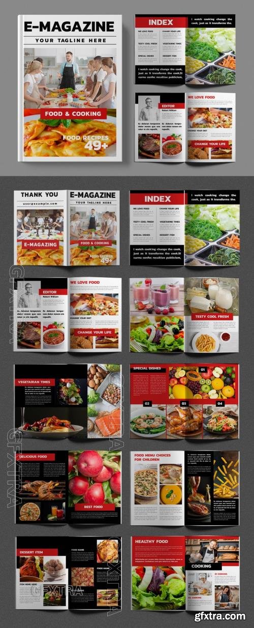 Cook Book Magazine Design 718545644 Cook Book Magazine Design 718545644