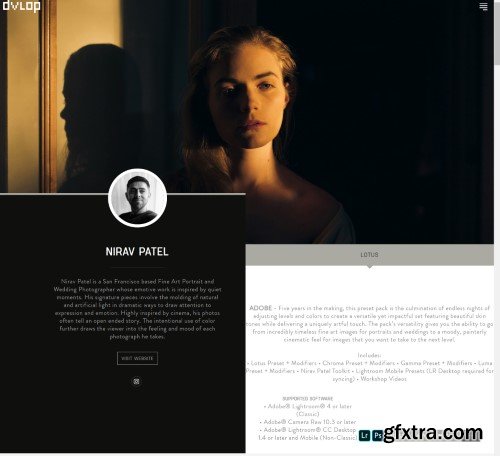 DVLOP - Nirav Patel - LOTUS Presets and Workshop