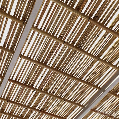 Bamboo branch decor Ceiling n21 / Ceiling from bamboo branches decor number 21