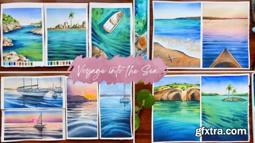 Voyage into the Sea - A 15 Day Watercolor Series