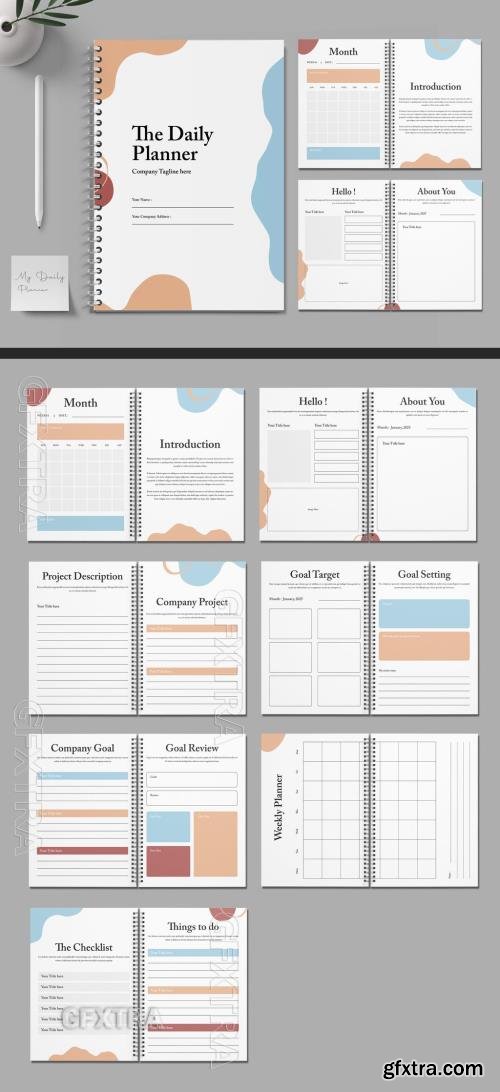 Daily Planner Template 723806421