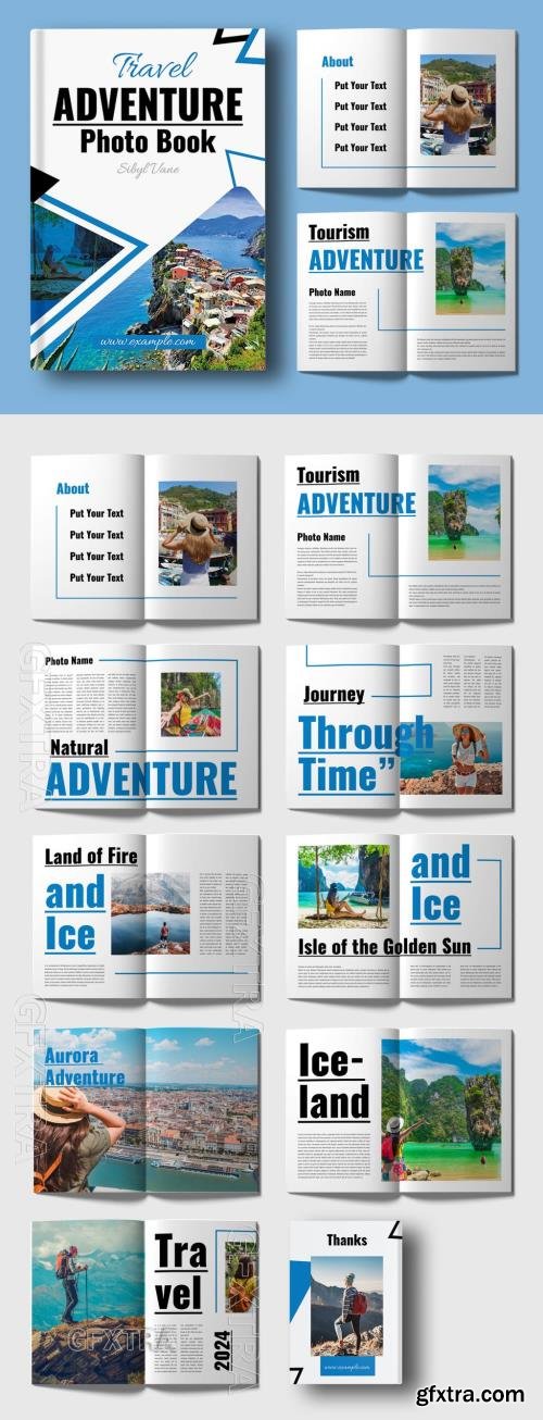 Adventure Photo Book Magazine Layout 722994547