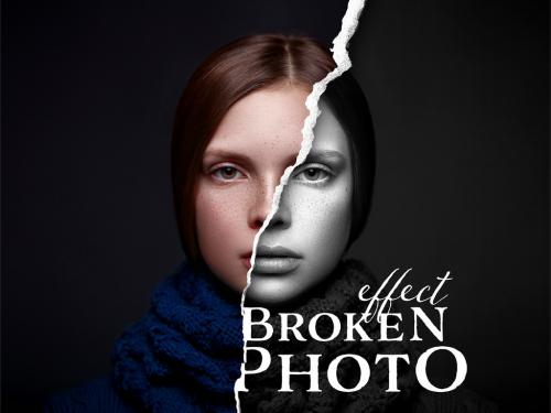 Effect Broken Photo