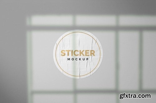 Sticker Mockup Collections 13xPSD