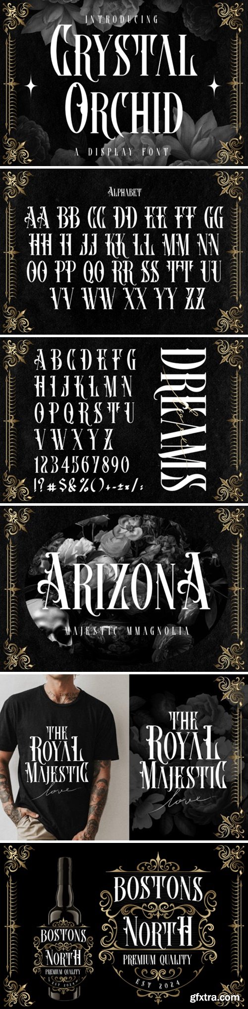 Crystal Orchid Font