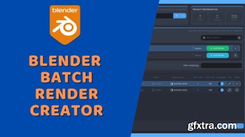 Batch Render Creator v2.1.2 for Blender