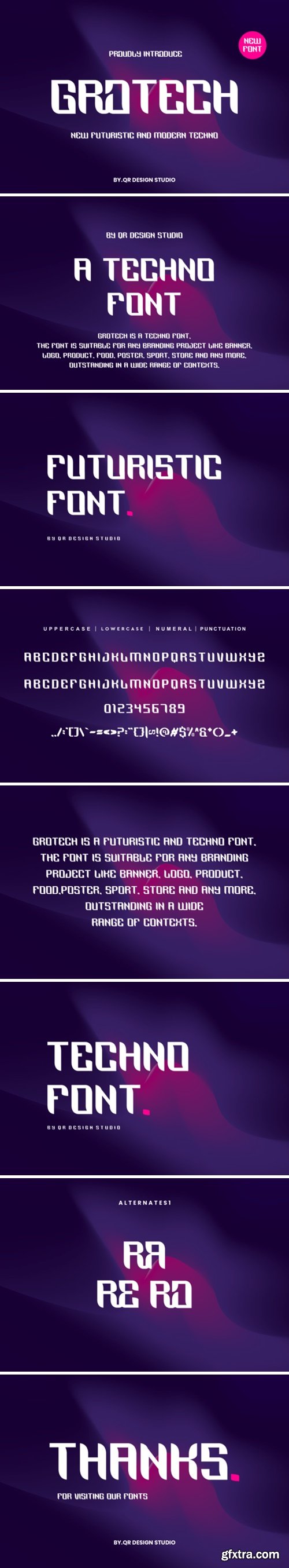 Grotech Font