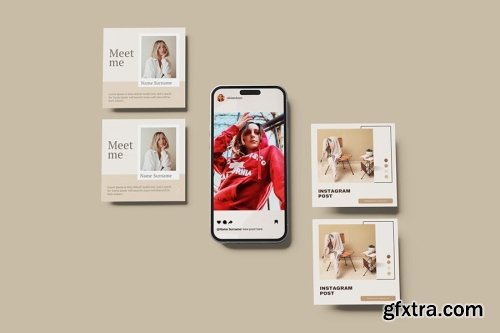 Instagram Post Mockup Collections 11xPSD