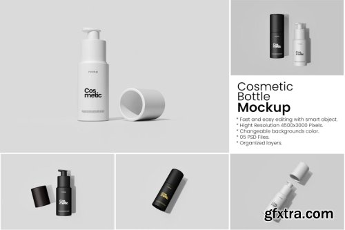 Cosmetic Mockup Collections 7xPSD
