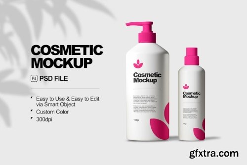 Cosmetic Mockup Collections 7xPSD