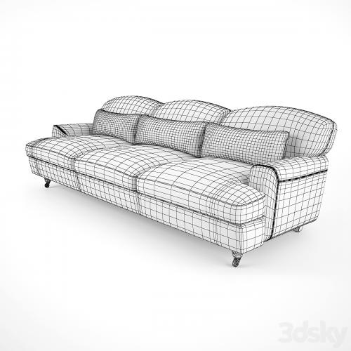 De Padova - Raffles Sofa (three-seater sofa)