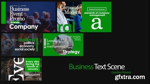 Videohive Business Titles Scenes 51830020