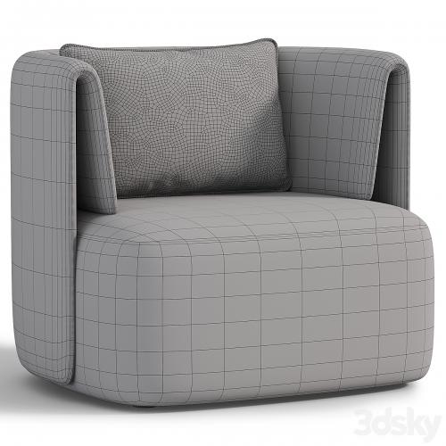 Elio Swivel Barrel Chair