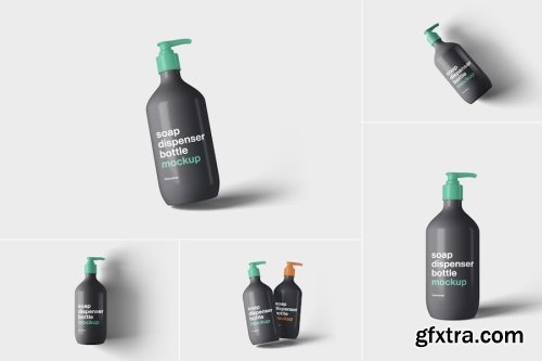 Pump Bottle Mockup Collections 14xPSD