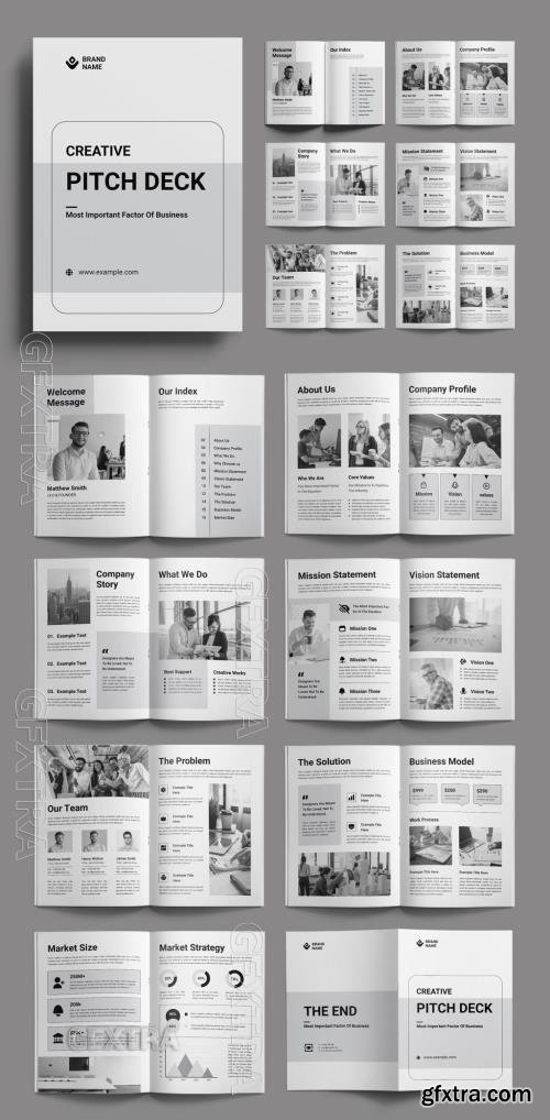 Pitch Deck Template Design Layout 725312771 Pitch Deck Template Design Layout 725312771