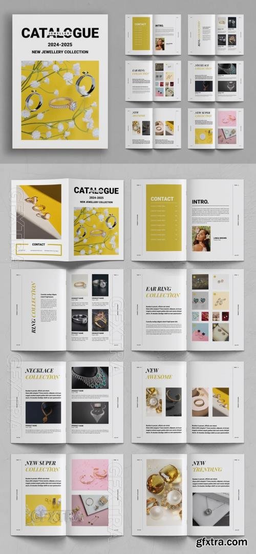 Jewelry Catalog Portfolio Layout 725312528 Jewelry Catalog Portfolio Layout 725312528