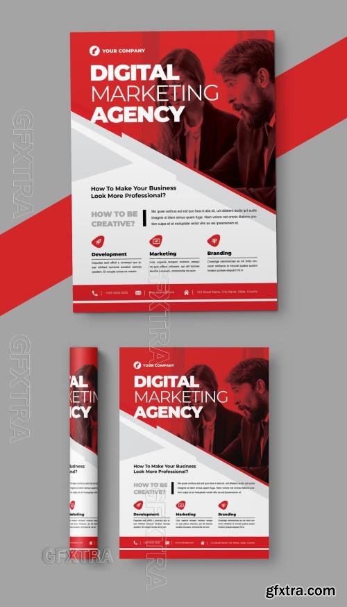 Business Flyer Template Design 725281125 Business Flyer Template Design 725281125