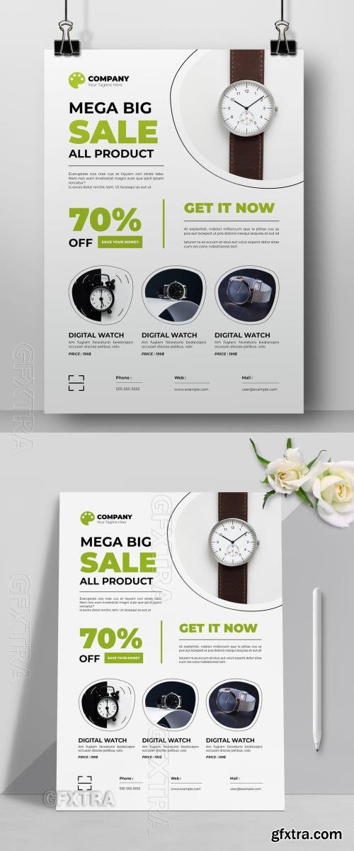 Product Sale Flyer Template 725230391