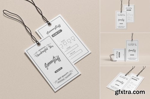 Label Tag Mockup Collections 11xPSD