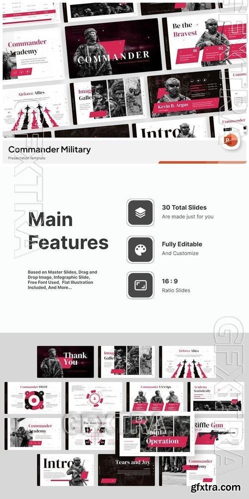 Commander Military Presentation - PowerPoint D69ZUTP Commander Military Presentation - PowerPoint D69ZUTP