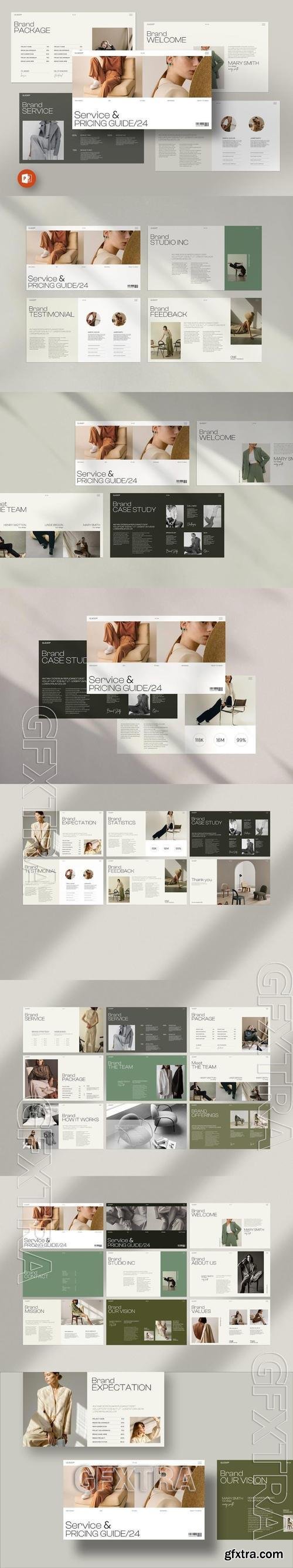 Guider Service & Guide PowerPoint Template MNE44LR Guider Service & Guide PowerPoint Template MNE44LR
