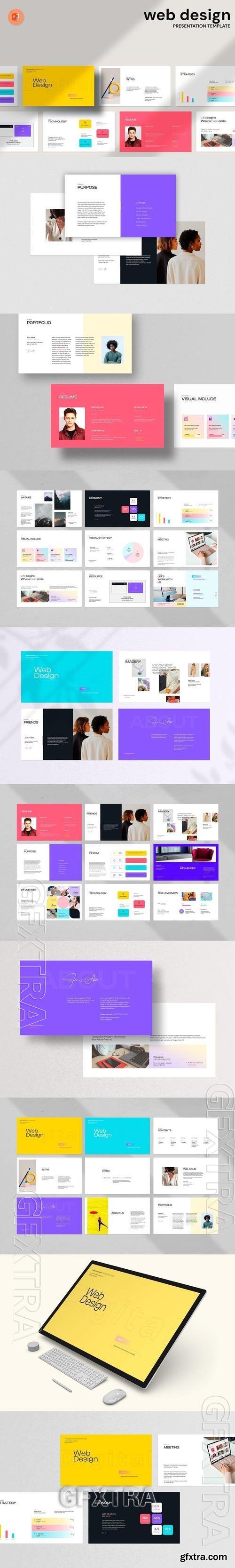 Web Design PowerPoint Presentation Template SJ5TQJ4 Web Design PowerPoint Presentation Template SJ5TQJ4