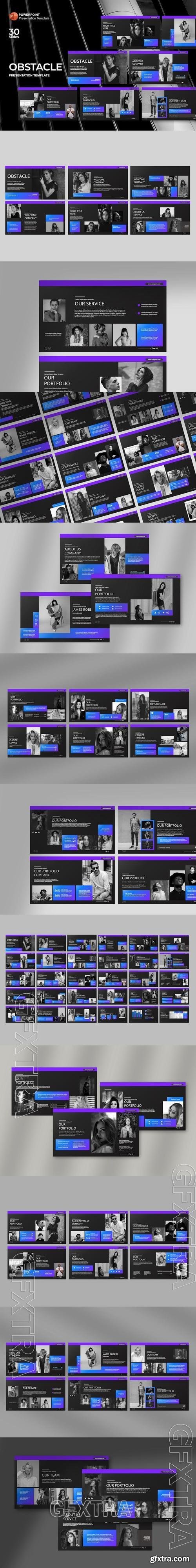 Obstacle Powerpoint Template SLZUWE5 Obstacle Powerpoint Template SLZUWE5