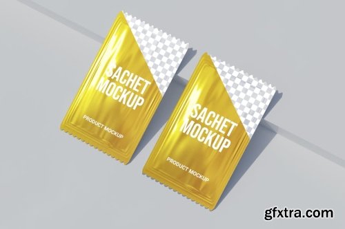 Sachet Mockup Collections 15xPSD