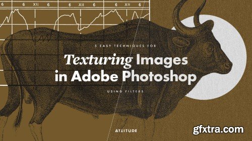 Texturing in Adobe Photoshop: 5 Easy Techniques Using Filters
