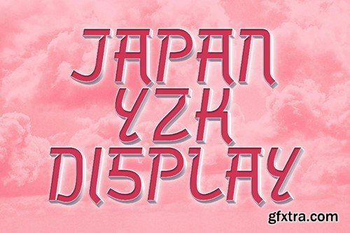 Tokyo Pinku - Japanese Display Font V6CRUDB