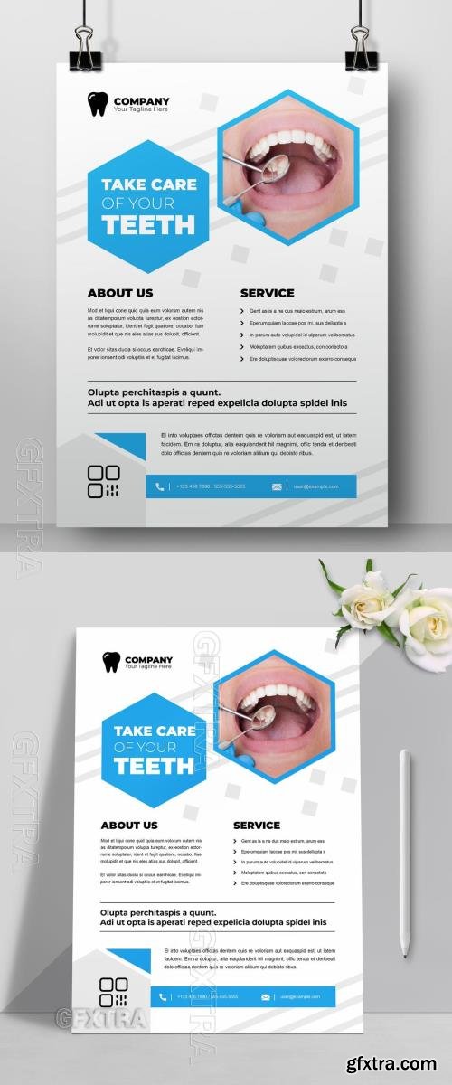 Dental Flyer Template 739429624