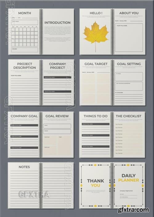 Daily Planner Template 738487277