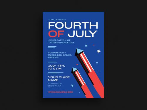 4th of July Celebration Flyer