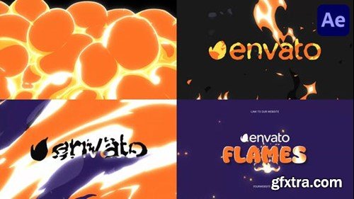 Videohive Fire Explosion Logo Opener for After Effects 51854309