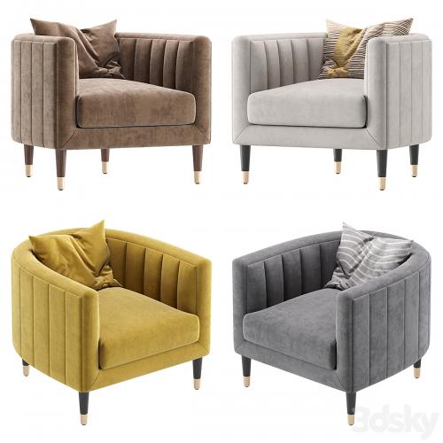 Armchair BRIDGE Cazarina Interiors/Кресло БРИДЖ Armchair BRIDGE Cazarina Interiors/Кресло БРИДЖ