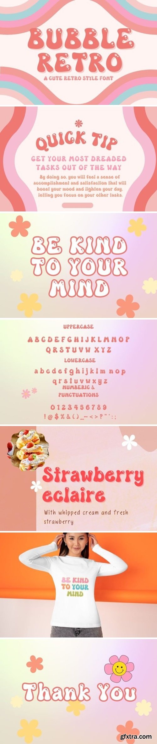 Bubble Retro Font