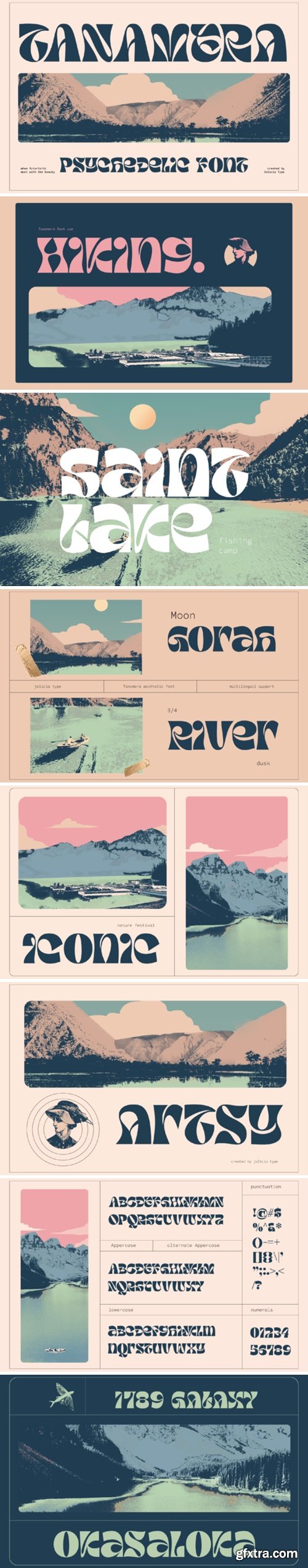 Tanamera Font
