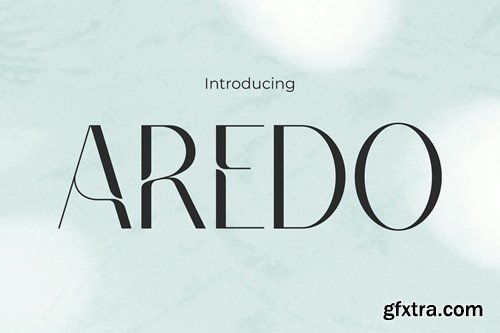 Aredo - Sleek Elegance Modern Font 3878X7H