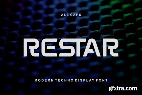 Cibers - Modern Techno Display Font BWT5NG8