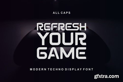 Cibers - Modern Techno Display Font BWT5NG8