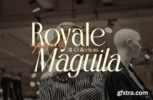 Rovallia - Elegant Display Typeface GWC8FJA