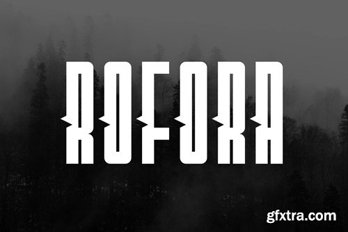 Rofora Sans Serif Condensed Font WJF2YLB