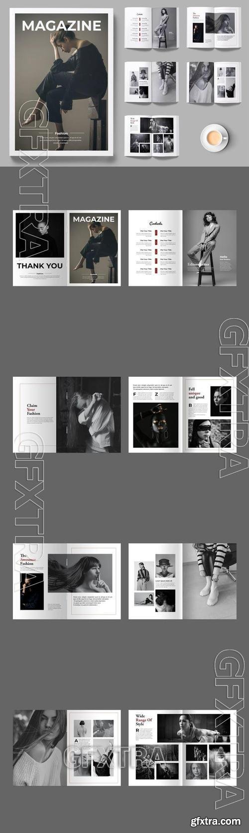 Simple Magazine Layout QL4LYKZ