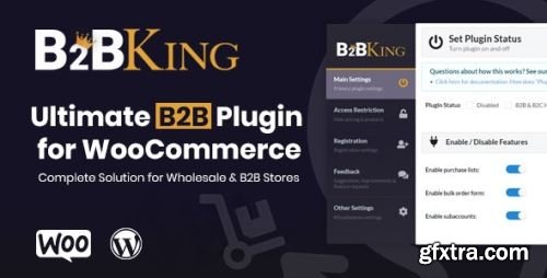 CodeCanyon - B2BKing - The Ultimate WooCommerce B2B & Wholesale Plugin v5.0.15 - 26689576 - Nulled