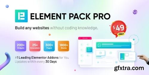 CodeCanyon - Element Pack - Addon for Elementor Page Builder WordPress Plugin v7.12.0 - 21177318 - Nulled
