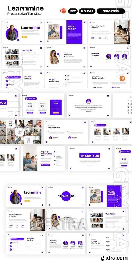 Learnmine - Education Powerpoint Template H5XMKYY