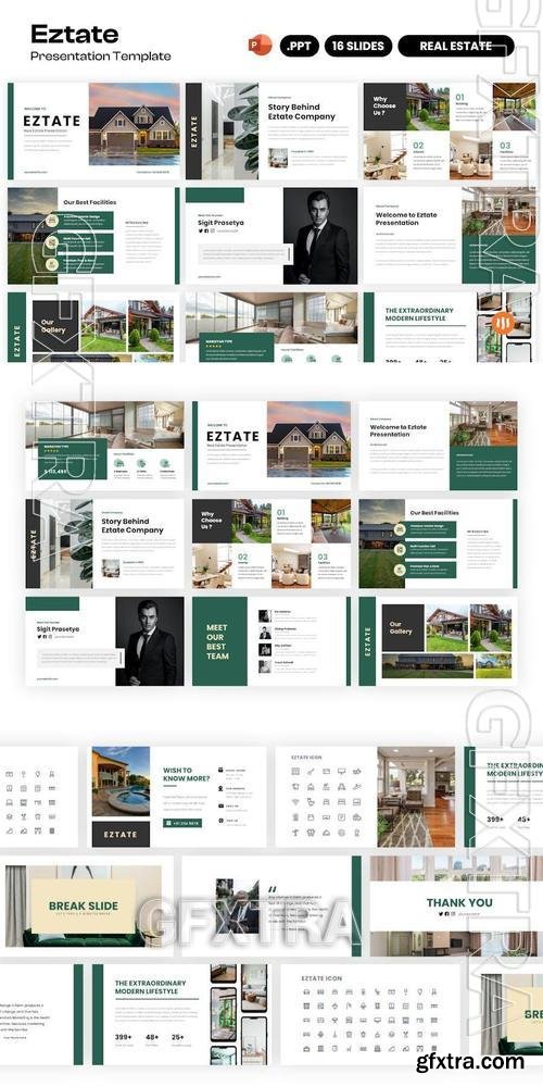 Eztate - Real Estate Powerpoint Template MSHBQJR Eztate - Real Estate Powerpoint Template MSHBQJR